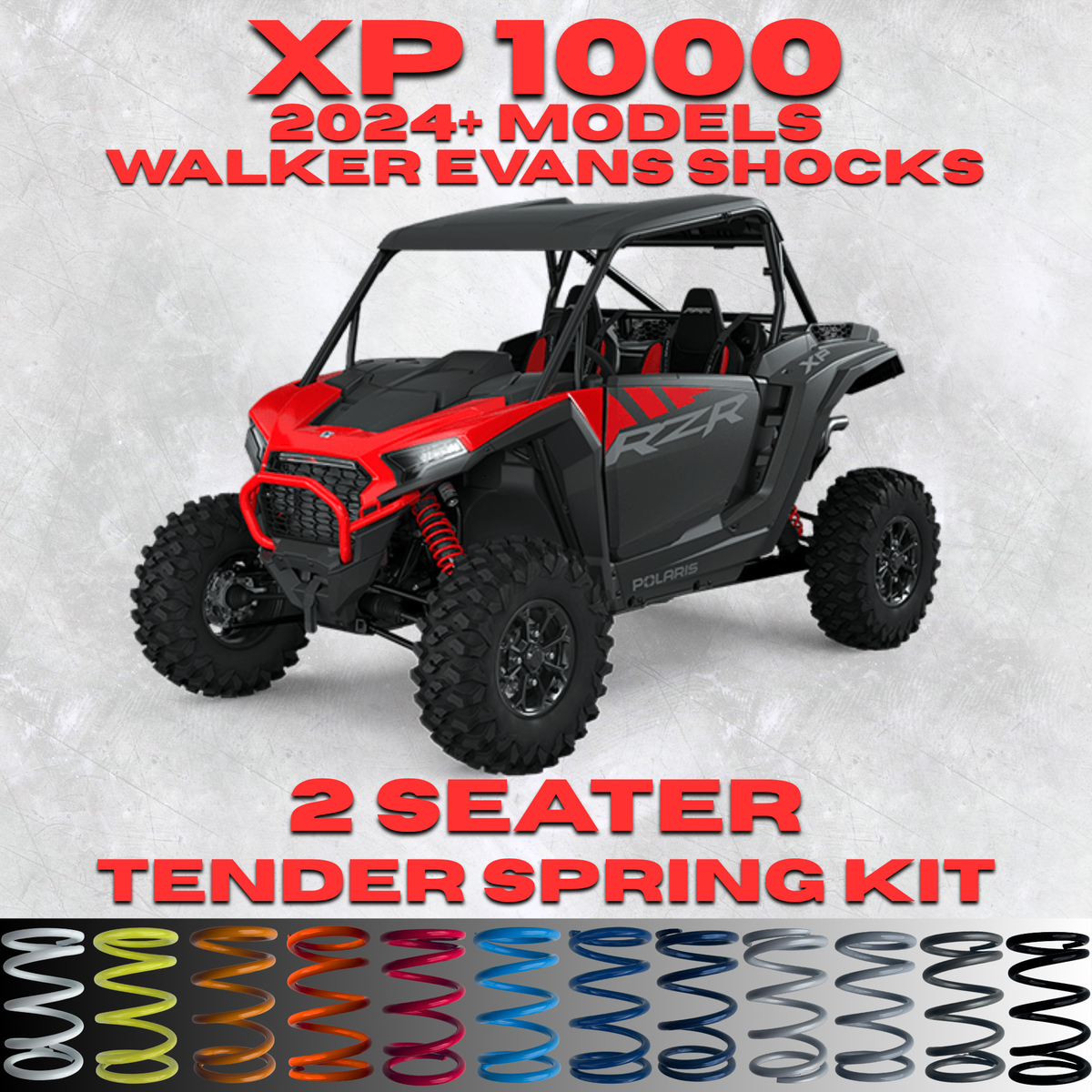 2024+ POLARIS XP 1000 TENDER SPRING KIT ( all models )