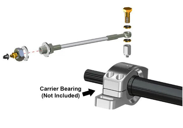 Remote Grease Line For SuperATV Carrier Bearings