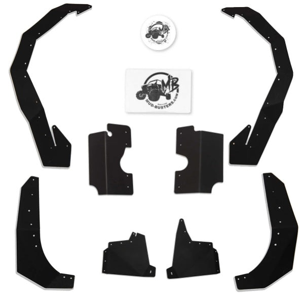2020-2025 Polaris General XP 1000 Max Coverage Fender Flares