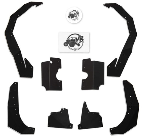 2020-2025 Polaris General XP 1000 Max Coverage Fender Flares