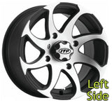 14" Twister Right & Left MACHINED 4/156 RIMS