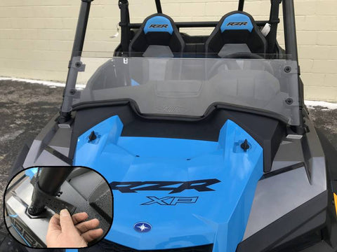 2019 RZR 1000/Turbo Half Windshield *NEW!