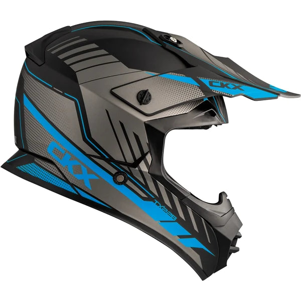 CKX TX228 Off-Road Helmet Fuel (MATTE - BLUE - XL)