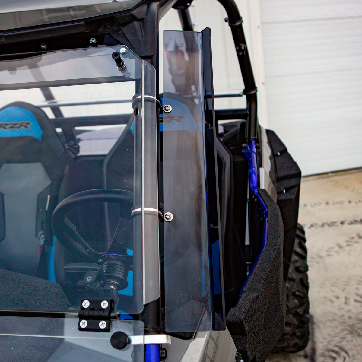 23″ Dust/Wind Deflectors - CLEAR