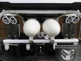 WARRIOR RISER DUAL 2" SNORKEL KIT  FOR POLARIS RZR 900-S 2 & 4 SEATERS &  SPORTS & TRAIL MODELS 2015 - 2019 and RZR 1000-S 2015 - 2019