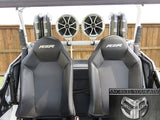 WARRIOR RISER DUAL 2" SNORKEL KIT  FOR POLARIS RZR 900-S 2 & 4 SEATERS &  SPORTS & TRAIL MODELS 2015 - 2019 and RZR 1000-S 2015 - 2019