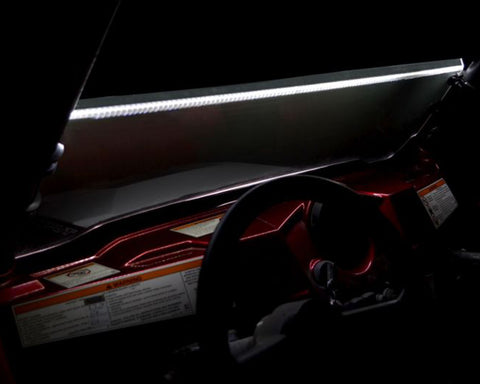 White UTV LED Windshield Light Strip