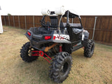 WARRIOR RISER DUAL INTAKE SNORKEL KIT FOR POLARIS RZR XP 900 2 & 4 SEATERS 2011-2014