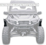 2020 - 2022 POLARIS GENERAL XP 1000 SUPER MAX COVERAGE FENDER FLARES
