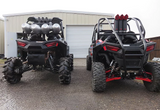 WARRIOR RISER 3"SNORKEL KIT FOR POLARIS RZR 900-S 2 & 4 SEATERS & SPORT  & TRAIL MODELS 2015 - 2019