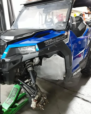 McNasty POLARIS GENERAL 1000 FIREWALL GUARDS