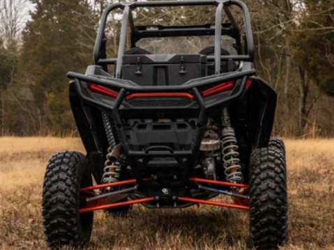 POLARIS RZR XP 1000 REAR BUMPER Wrinkle Black