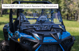 POLARIS RZR XP 1000-  Scratch Resistant Flip Windshield