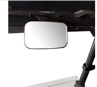 Kimpex Rearview Mirror with 3 brackets 1.5″-1.75″-2″ Clamp-On