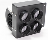 Polaris RZR XP Turbo Cab Heater with Defrost for Machines with Glovebox Subwoofer (2019-Current)