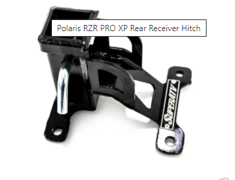 POLARIS RZR PRO XP REAR RECEIVER HITCH