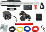 4500 Lb. Synthetic Rope ATV Winch -With Wireless Remote