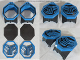 WARRIOR RISER DUAL INTAKE SNORKEL KIT FOR POLARIS RZR XP 900 2 & 4 SEATERS 2011-2014