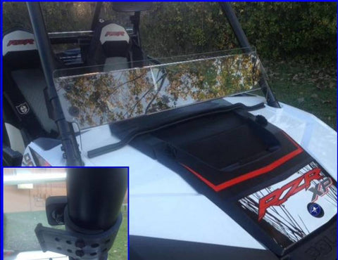 RZR XP1K & RZR 900 Half-Windshield / Wind Deflector
