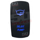 Illuminated On/Off Rocker Switch Bilge Pump