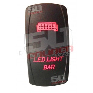 Illuminated On/Off Rocker Switch LED Light Bar