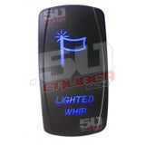 Illuminated On/Off Rocker Switch Lighted Whip