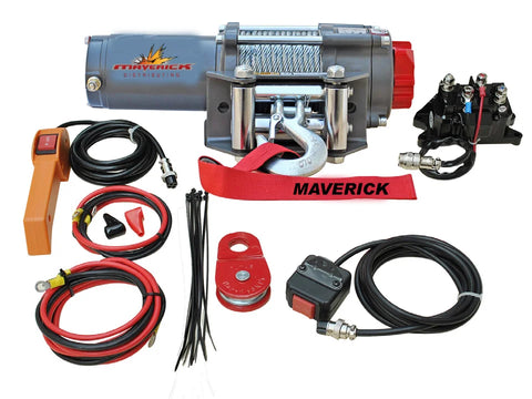 RUNVA 4500LB WINCH KIT- STEEL CABLE