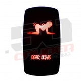 On/Off Rocker Switch Rear Lights