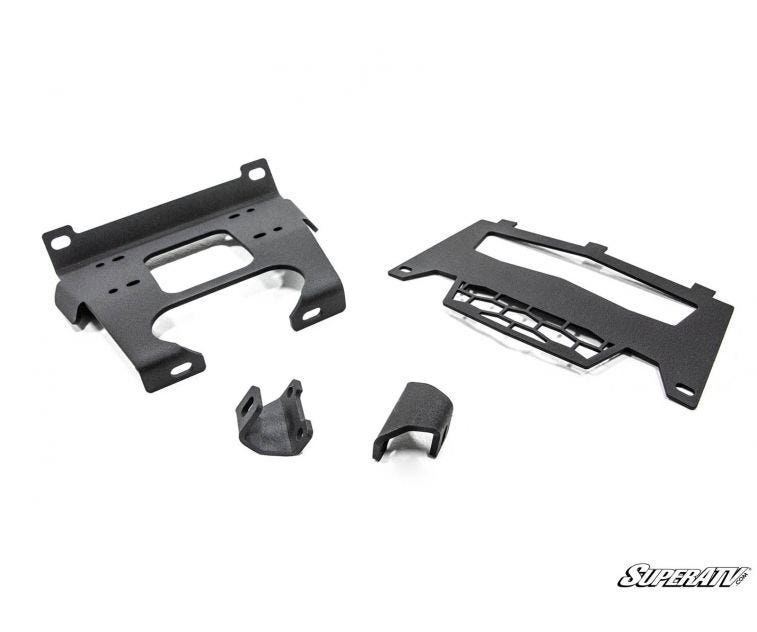Polaris RZR 900 Winch Mounting Plate