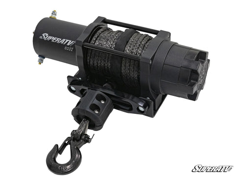 6000 Lb. Black Ops UTV/ATV Synthetic Rope Winch