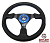 BAU Black Leather Steering Wheel
