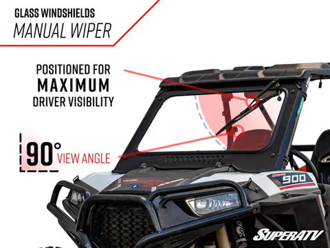 Polaris RZR: 900/XP 1000/XP/S 1000 Turbo Glass Windshield