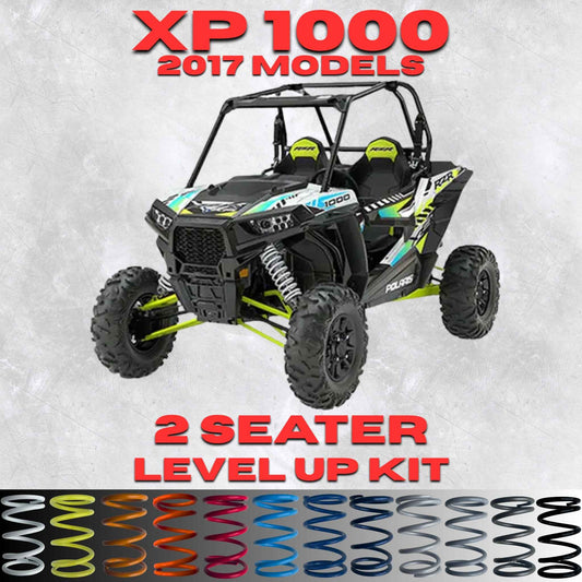 Polaris RZR 2 Seat 1000XP "Level Up" Tender Swap Kit (2017-2019)