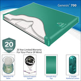 Genesis™ 700 Waterbed – Semi-Waveless, Medium Firm Support - King