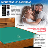Genesis™ 700 Waterbed – Semi-Waveless, Medium Firm Support - King