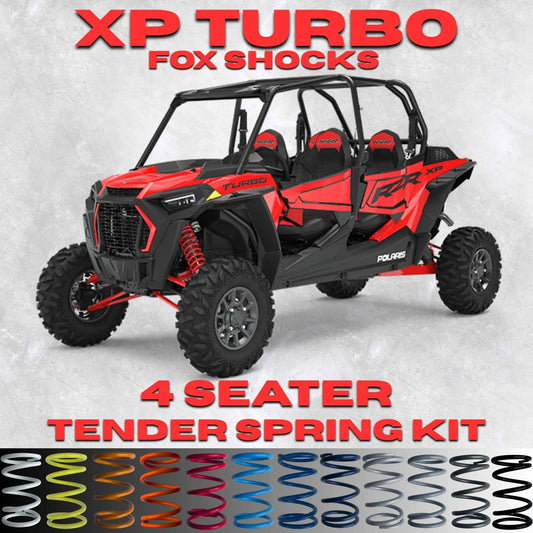 RZR Turbo - 2 & 4 Seater - With FOX Only Tender Spring - SWAP KIT