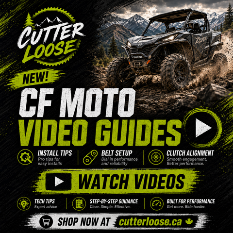 CF Moto U10 Pro Belt Installation & Alignment Videos