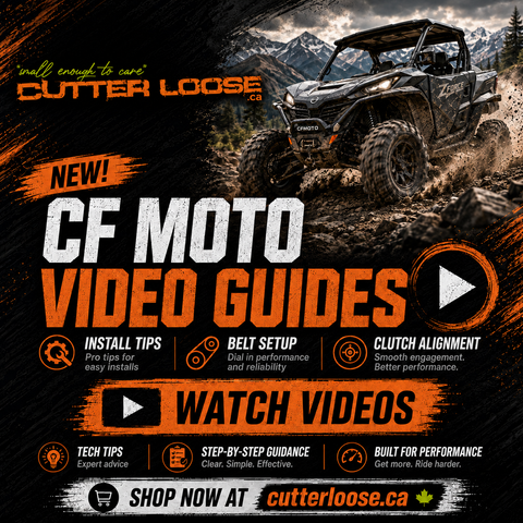 CF Moto U10 Pro Belt Installation & Alignment Videos