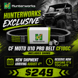 Hunterworks Exclusive CF Moto U10 Pro Belt CF10GC-w/shims