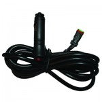 LED Light Wiring Harness 12V Cigarette Lighter with Single dt connector and 2.5m of wire