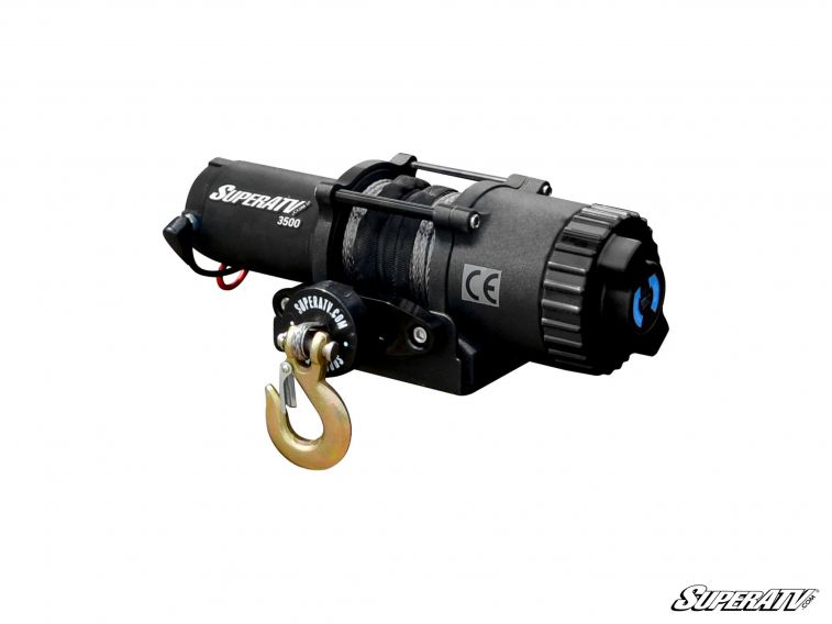 3500 Lb. Synthetic Rope ATV Winch -With Wireless Remote