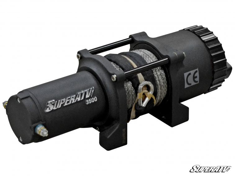 3500 Lb. Synthetic Rope ATV Winch -With Wireless Remote