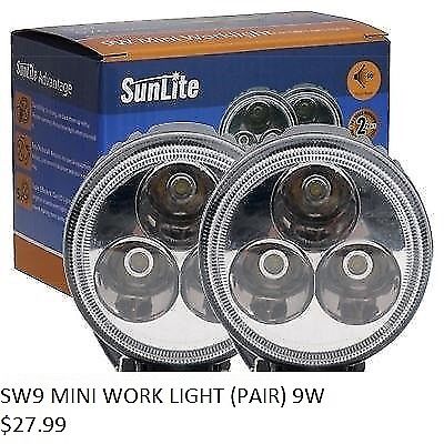 SW9  Mini Worklight (PAIR) 9W