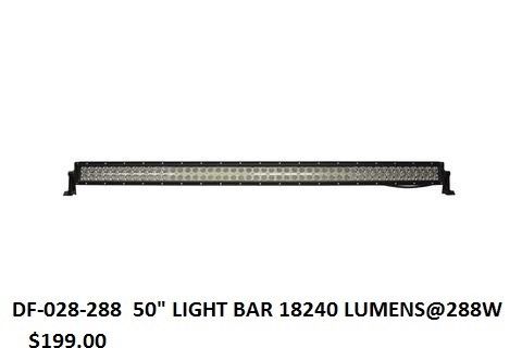 DF-028-288 50" Lightbar 18240 Lumens @288W