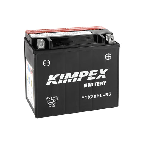 Kimpex Battery Maintenance Free AGM High Performance YTX20HL-BS