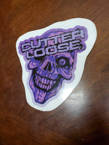 Sticker- Purple Skull