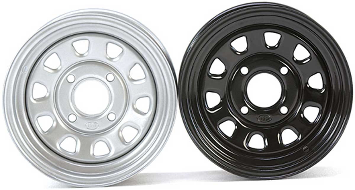 ITP 12x7 4/156 Bolt Pattern 4 + 3 Rims