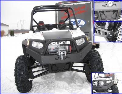 RZR Extreme Front Bumper / Brush Guard with Winch Mount