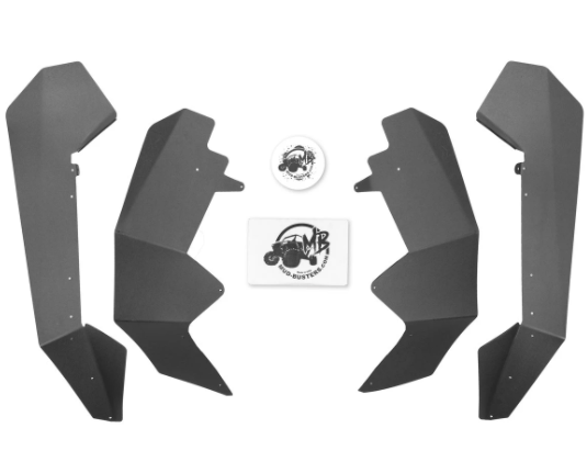 POLARIS RZR PRO XP FENDER FLARES (MAX COVERAGE) (2 AND 4 SEAT)