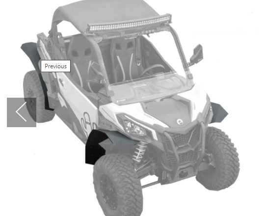 CAN-AM MAVERICK SPORT MAX COVERAGE FENDER FLARES (2019-2021)